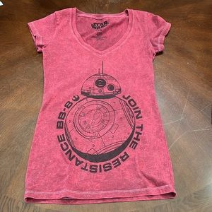 Star Wars BB-8 Join the resistance tee. Size XS